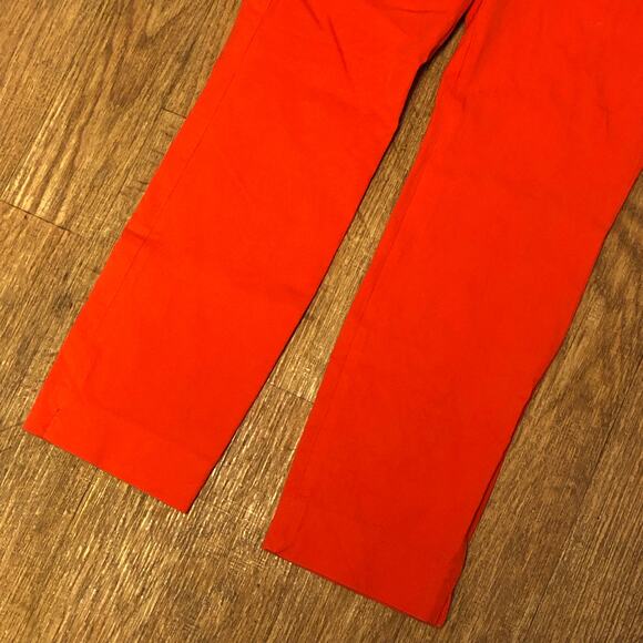 J. Crew Remi Pant in Grenadine Orange / Red Size 2 - Picture 4 of 10